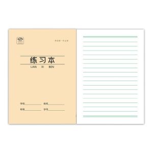 CANICECA Chinese Character Chinese Notebook Stationery Tian Zige Pinyin Exercise Book  Paper Writing Book for Kids