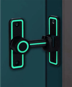 Kunci Pintu 90 Derajat Bebas Kunci Pintu Stempel Kunci Pintu Sliding Kunci Bolt Kabinet Kunci Kamar Mandi Fluoresensi