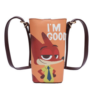 【Official Disney Licensed】Nick Wilde Phone Bag Mini Crossbody Bag Cute Fox Character Multi-use Shoulder Bag for Daily Use