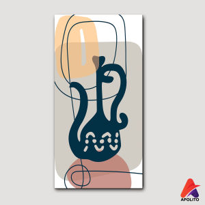 HIASAN DINDING CANTIK (15X30 CM ) WALL DECOR HIASAN DINDING KAMAR PAJANGAN RUANGAN POSTER KAYU GAMBAR BOHO ABSTRAK