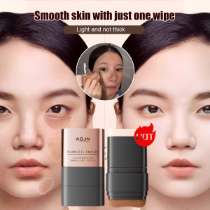 🔥Hot Sale🔥Waterproof Double Head Foundation Stick Flawless Eraser Double Ended Foundation Stick Flawless Eraser Foundation Stick Waterproof Fine Texture Long Lasting Coverage Hydrating Lightweight Non Cakey Makeup Stick