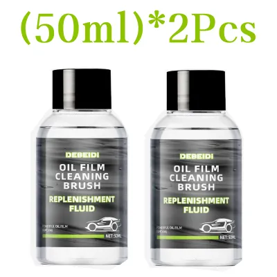 🔥【SG Ready Stock】🔥New 150ml Glass oil film cleaning brush/Car Glass Oil Film Cleaning Wipes/ Glass Stain Remover/Auto Gl