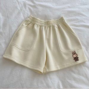 KS - Celana Pendek Wanita Jenia Motif Labubu Series // Celana Wanita Terbaru