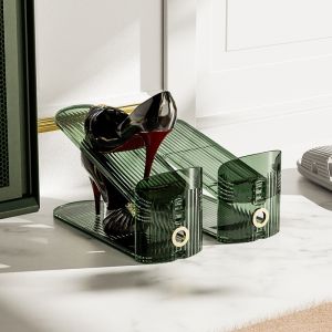Light Luxury Home Shoe rack Double-layer adjustable shoe rack storage rack saves space
