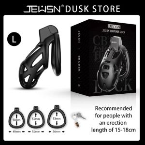 2026 newSilicone + ABSMale###ChastiLock 3 Rings
