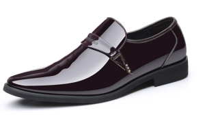 【Ready Stock】2024 New Fashion Black Shoes For Men Mens Business Formal Wear Shoes British Style Casual Leather Shoes