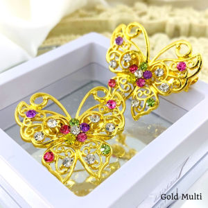 ZK Jewellery 2pcs FREE BOX Kerongsang Bahu Rama2Premium Brooch Shoulder Butterfly B3129