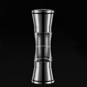ROBERTA Double-head Pepper Grinder Adjustable Manual Salt Mill Seasoning Tool Professional Spice Grinder Restaurant