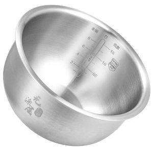 316L stainless steel inner pot suit for 4L rice cooker HD3175/HD3178/HD3188/HD4556/HD4528/HD4539/HD4536/HD4535/HD4552/HD4561/HD4566/HD4569/HD4568/HD4588 0 coating