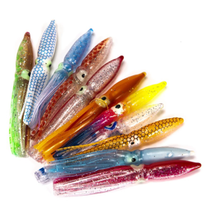 20Pcs Big Octopuses Skirt Trolling Lure Octopuses Squids Skirts Fishing Lure Soft Fishing Baits Fishing Accessory