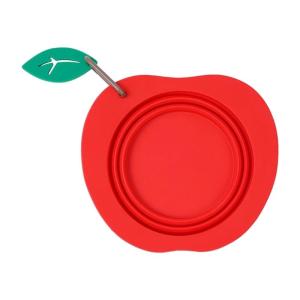 Có Thể Gập Lại Bát cho chó Với kẹp khóa Xách Tay Pet Feeders Cho du lịch đi bộ đường dài Ngoài Trời Có Thể Gập Lại Dễ Dàng Lưu Trữ Clip