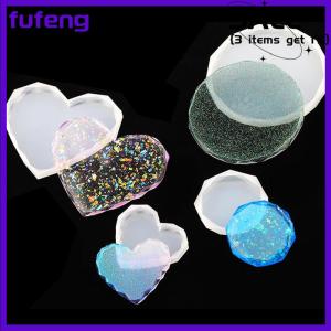 fufeng Coaster Resin Casting Mold Silicone Making Mould Craft DIY Art Supplies
