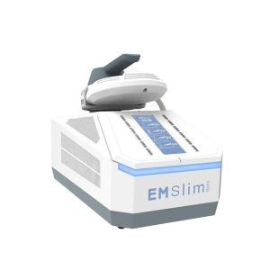 High Intensity focused Electromagnetic Muscle Stimulator Emslim Slimming Machine Single handle +RF
