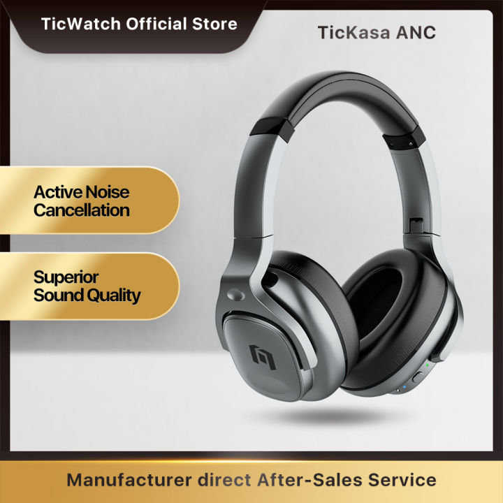 TicKasa Upgraded Hybrid Active Noise Cancelling Headphones