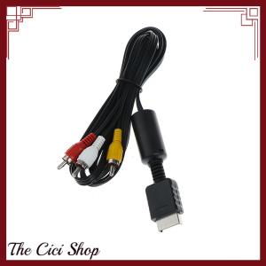 [The Cici Shop] AV audio video cable cord wire for ps2 ps3 play station console system
