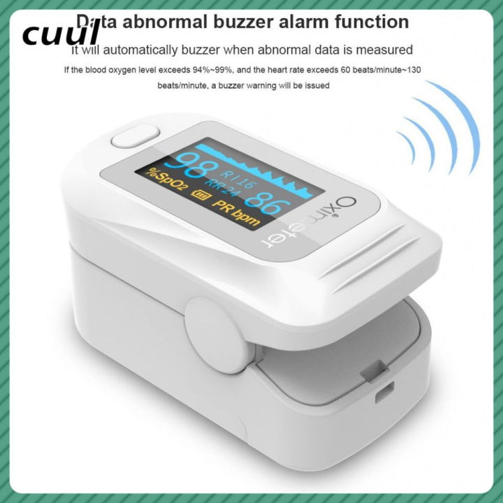 CE finger pulse oximeter finger clip oxygen saturation monitor PI ...