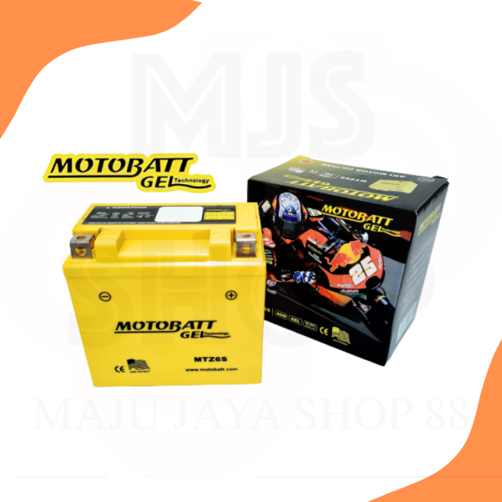 Aki Kering Motor Freego 125S Fazzio Filano MTZ6S MOTOBATT GTZ7S GTZ6V