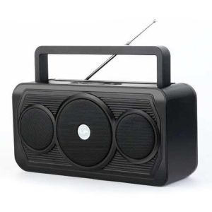 READY STOCK LP-V20 Portable Bluetooth Speaker Wireless Outdoor FM Radio Stereo Woofer Bass Speaker Rechargeable Big Sound System USB TF AUX High Quality