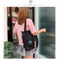 Mumu 3026 Japanese Large Canvas Tote Bag With Zipper Sling Bags For Women (No Keychain?. 