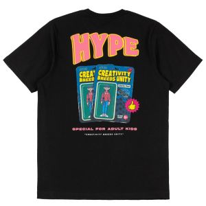 Mens And Womens Same Style Couple Tide Brand HYPE Toys Tee Fashion Casual Cotton Logo Printing Short-sleeved T-shirt