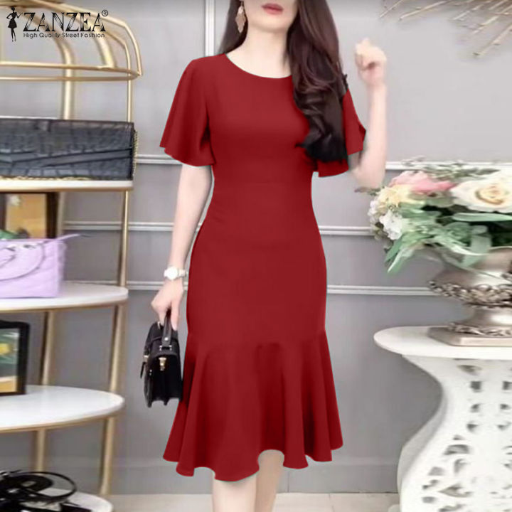 princess polly baby blue dress SHEIN Women's Watermelon Pink One Shoulder Cut Out Ruched Bodycon Dress  Size L main image 1