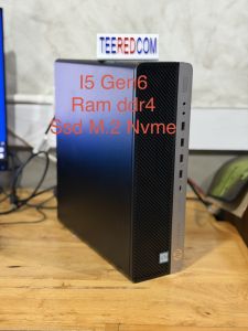 Computer HP Prodesk 800 G3 SFF i5 GEN 6 RAM DDR4 8-64GB SSD M.2 Nvme 250GB-2TB คอมมือสอง คอมตั้งโต๊ะ win เเท้