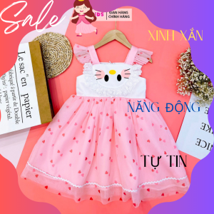 Váy bé gái - Đầm công chúa từ 13kg dến 40kg