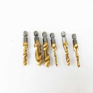 BERGARANSI WALFRONT Mata Bor Drill Bit Countersink HSS M3 M10 6 PCS