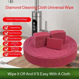 Cleaning Cloth Durable Kitchen Scrub Pad Rust Removal/Scouring Pad For Pots Restaurant Home Cleaning/Long Lasting For Adults Family