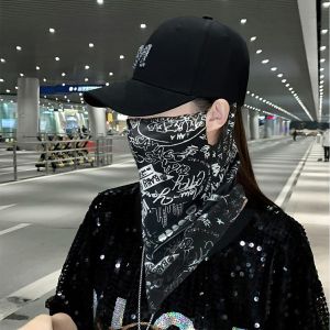Khăn Che Mặt Chống Nắng Khẩu Trang Vải Nam Nữ Dáng Ống Protect Style Hàn -Aeneas Shop