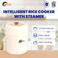 KAYA KY-1802 - 1000ML Intelligent Rice with Steamer Small Multi Hot Pot Non-Stick Pan Electric Cooker.