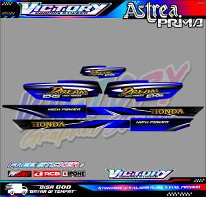 STRIPING VARIASI MOTOR ASTREA PRIMA / STICKER LIST HONDA ASTREA PRIMA