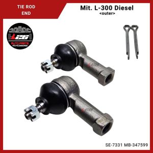 2PCS/SET Mitsubishi L-300 Diesel TIE ROD END for Mitsubishi L300 outer SE-7331 MB-347599 GSK