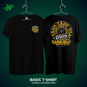 Desain Kaos Keren - Desain Tau Tau Tua - Kaos Islami - Bahan Combed 20s Tebal Lembut dan Nyaman Standar Kaos Distro