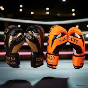 [COD] Cozyroom Kids 6oz Professional Boxing Training Sparring Gloves PU Leather Kids Breathable Muay Thai Punching Karate Training Gloves