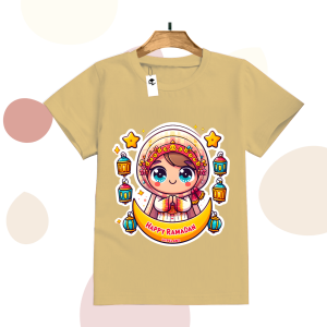 Code8.id DTF Kaos Perempuan Doa Edisi Ramadan Lucu Anak Anak Best Seller Awan MURAH DAN TRENDY