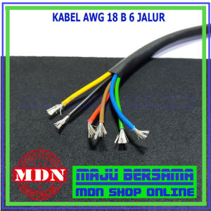 Kabel AWG 18 Besar 6 Jalur Original
