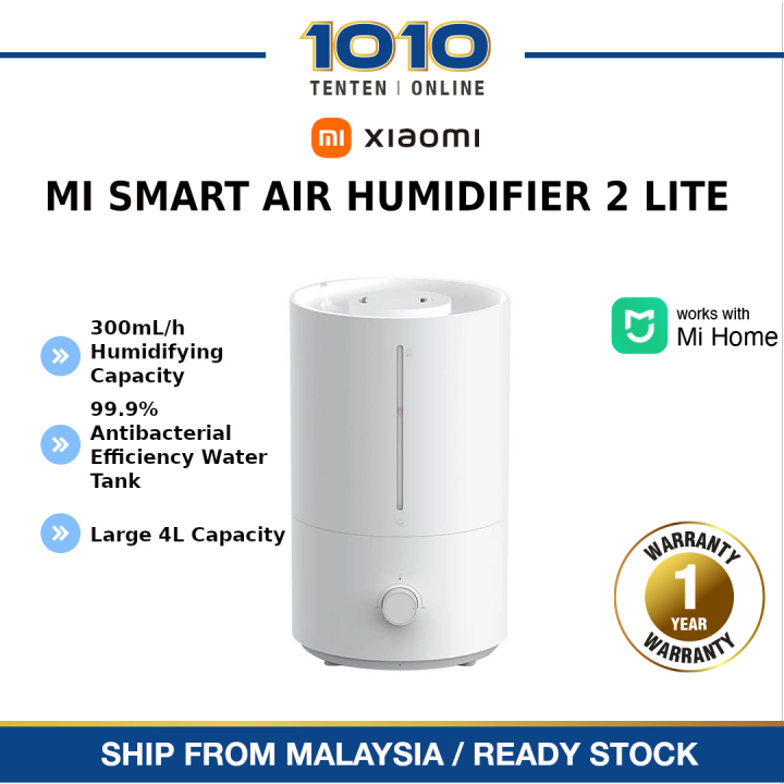 [Global Version] Xiaomi Mi Mijia Smart Humidifier 2 Lite UVC-C (4L ...