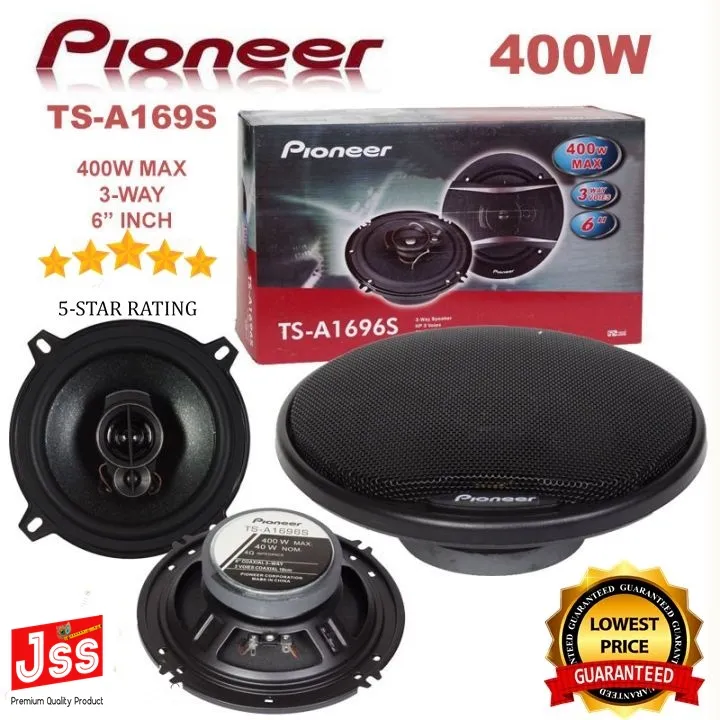 Pioneer 6 best sale inch subwoofer