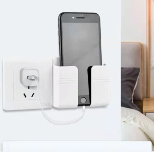 RAK GANTUNG HP CHARGER REMOTE TEMPEL DINDING TEMBOK HOLDER PHONE CAS