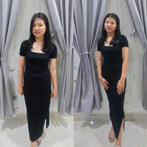 GS - Longdress LUCCY maxy // Longdress Wanita polos // Dress Maxy Wanita