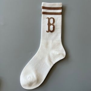 Mới Hàn Quốc MLB Đàn Ông Và Phụ Nữ Vài Cao Thùng Vớ thể thao Bốn Mùa NY Yankees Bóng Chày Giữa Thùng Giản Dị Hợp Thời Trang