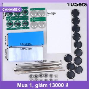 【CANAMEK】 10 bộ lô 18650 pin Lithium phổ kép bảng bảo vệ MOS 3.5-4v18650 bảng bảo vệ hình trụ