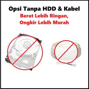 Paket CCTV HIKVISION AUDIO TWO WAY COLORVU 2MP 8 Channel Kamera Camera Lengkap Tinggal Pasang