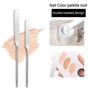Stainless Steel Dual Heads Mixing Spatula Tool: Your Ultimate Color Mixing Set