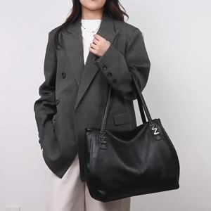 Womens Tote Bag Lazy Style Commuting Fashion Simple Shoulder Bag for Women