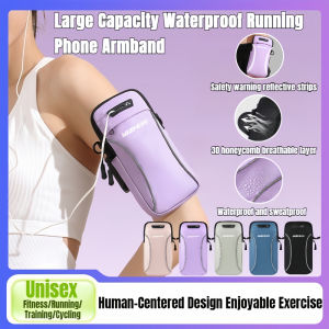 Mens and womens outdoor waterproof running arm bag light thin wide equipment waterproof wrist bag