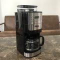 Máy xay kết hợp pha cafe bán tự động thương hiệu nhập khẩu DSP KA3055, 8 mức độ điều chỉnh độ min, chế độ hẹn giờ pha kèm chức năng chống nhỏ giọt khi ngắt (Bảo hành 12 tháng). 