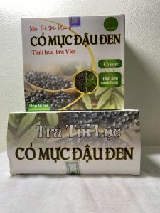 Cỏ mực (combo 80 gói) trà túi lọc cỏ mực đậu đen Bảo Khang thanh lọc cơ thể giải độc gan bổ thận tốt cho tim mạch