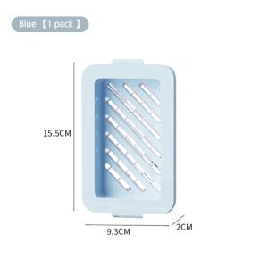 Dispenser Sabun Sabuk Jaring Elastis Motif Geometris Anti Tumpah - Multifungsi untuk Wadah Sabun Batang